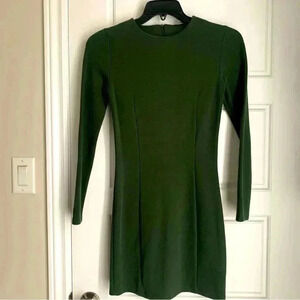 Zara Green knit dress  - Sz Small